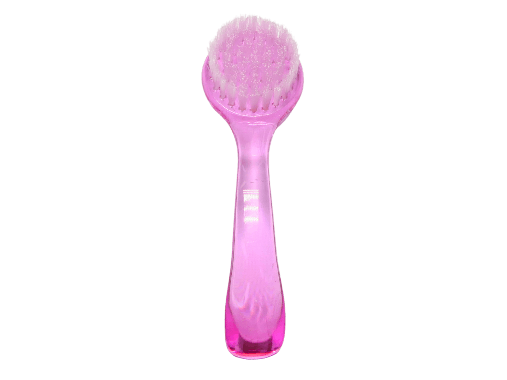 brosse anti poussiere ongle rose