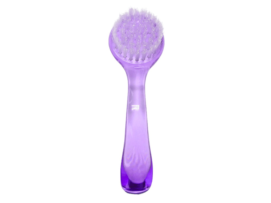 brosse anti poussiere ongle violet