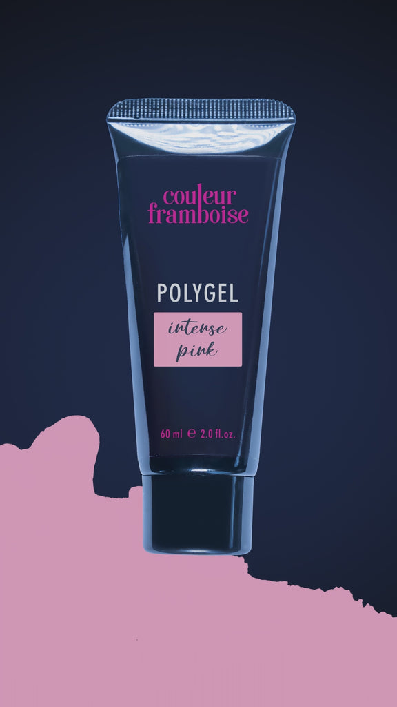 polygel intense pink